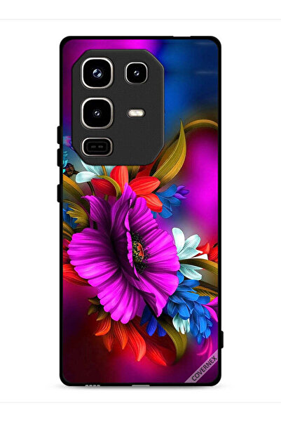 Covernex غطاء حماية لجهاز Infinix Note 50 Pro 4G برسومات زهور عالية الدقة