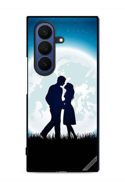 Covernex غطاء حماية لهاتف Samsung Galaxy Z Fold7 Love Moon
