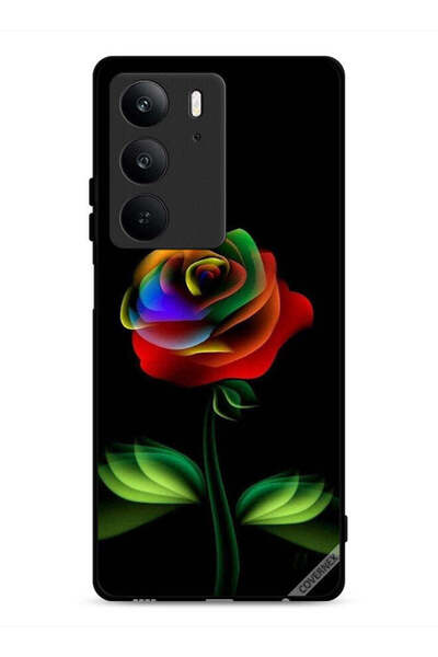 Covernex Realme C75 4G Protective Case Cover Rainbow Color Rose