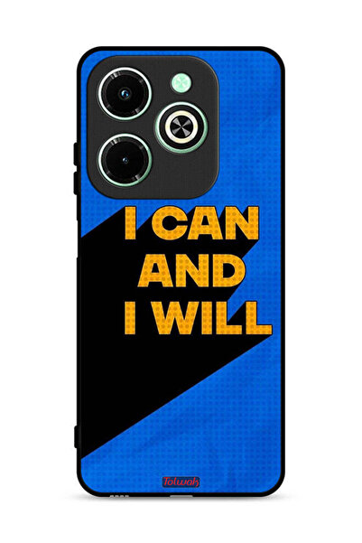 Tolwak غطاء حماية لهاتف Infinix Hot 40i 4G، أنا أستطيع وسأفعل