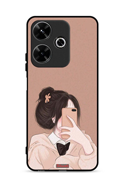 Tolwak غطاء حماية لهاتف Xiaomi Redmi 13 4G لالتقاط صور سيلفي