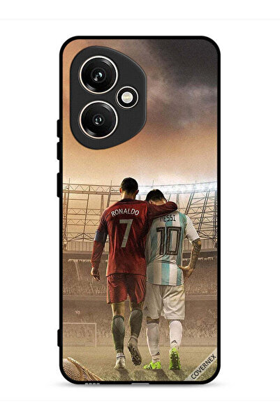 Covernex غطاء حماية لهاتف Honor 400 لميسي وكريستيانو رونالدو