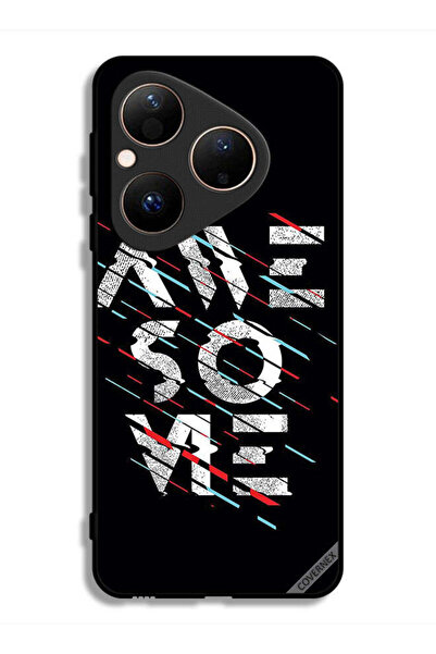 Covernex غطاء حماية لهاتف هواوي بيورا 80 بكلمة خطية رائعة