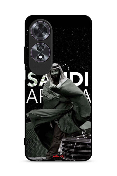 Tolwak غطاء حماية لهاتف Oppo A60 ولي العهد محمد بن سلمان