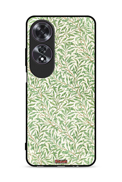 Tolwak غطاء حماية لهاتف Oppo A60 بنقشة غصن الصفصاف الشهيرة