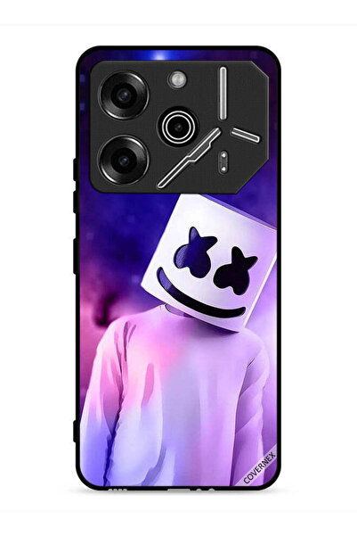 Covernex غطاء حماية لهاتف Tecno Pova 6 Pro 5G برأس مارشميلو
