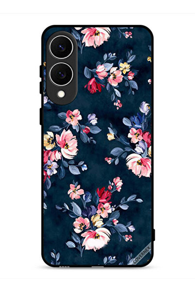 Covernex غطاء حماية لهاتف سامسونج جالكسي S25 إيدج بنقشة زهور مرسومة يدويًا