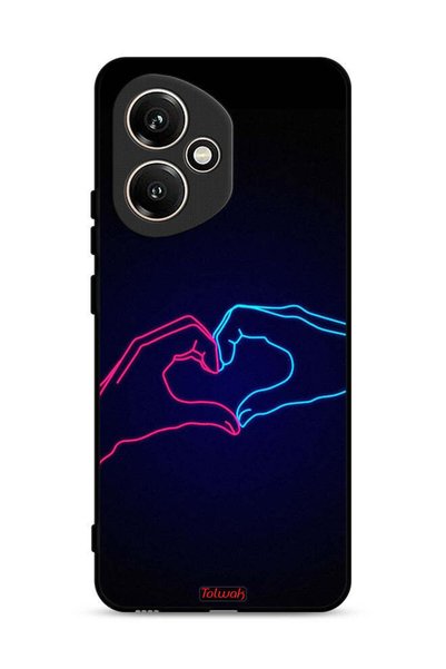 Tolwak Honor 400 Protective Case Cover Touching Hand Making Heart