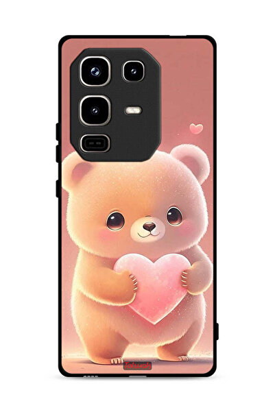 Tolwak غطاء حماية لهاتف Infinix Note 50 Pro 4G بتصميم باندا صغير لطيف يحمل قلبًا