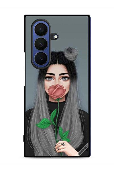 Covernex غطاء حماية لهاتف سامسونج جالاكسي زد فولد 7 - تصميم فتاة لطيفة