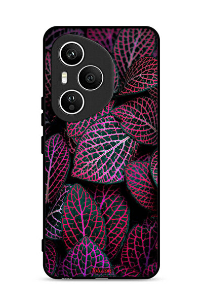 Tolwak غطاء حماية لهاتف Honor 400 Pro بنقشة أوراق سالجا