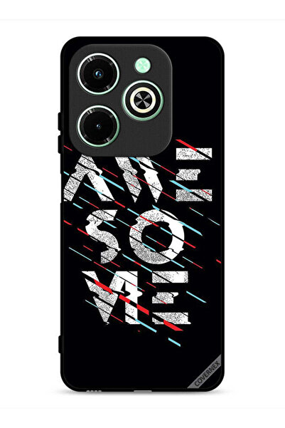 Covernex غطاء حماية لهاتف Infinix Hot 40i 4G بنقشة كلمة رائعة