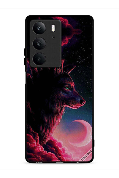 Covernex غطاء حماية لهاتف Realme C75 4G برسومات الذئب