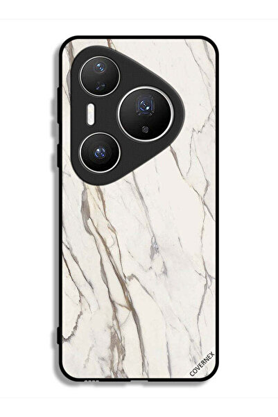 Covernex غطاء حماية لهاتف هواوي بيورا 80 برو بتصميم رخامي