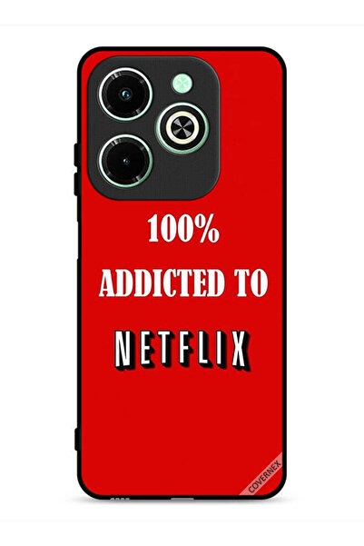 Covernex غطاء حماية لهاتف Infinix Hot 40i 4G، مُدمن على Netflix بنسبة 100%