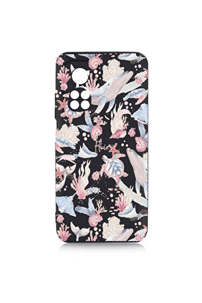 enfein Balporsuku Xiaomi Mİ 10T İle Uyumlu OMeN01 Desenli Siyah Telefon Kılıf...