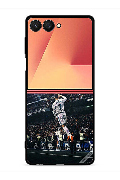 Covernex غطاء حماية لهاتف Samsung Galaxy Z Flip7 بتصميم رونالدو الطائر