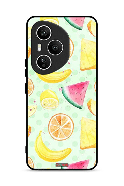 Tolwak غطاء حماية لهاتف Honor 400 Pro برسومات فواكه وألوان مائية