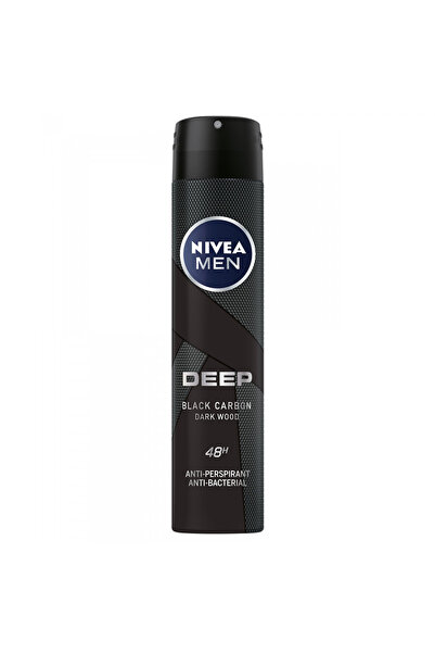 NIVEA Deep Dry & Clean Feel Anti-Perspirant Deodorant Spray for Men, 200ml