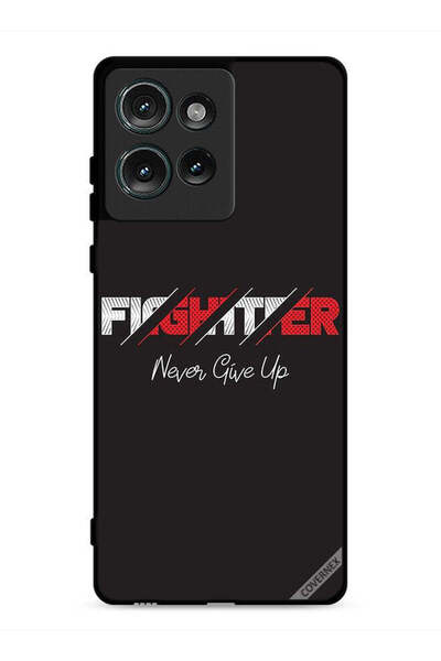 Covernex غطاء حماية لهاتف موتورولا إيدج 50 - فايتر لا تستسلم أبدًا