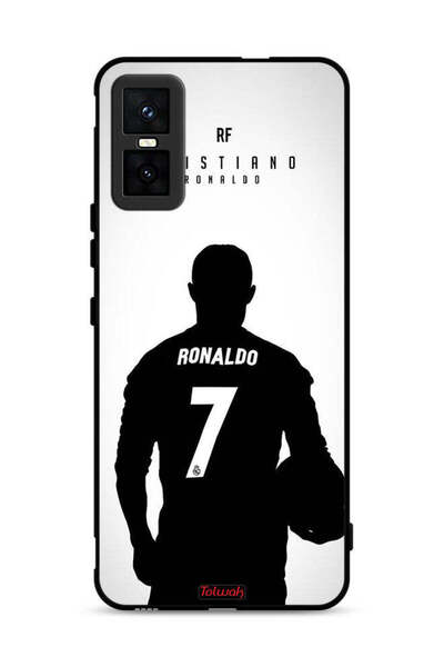 Tolwak غطاء حماية لهاتف Infinix GT 30 Pro بقناع كريستيانو رونالدو