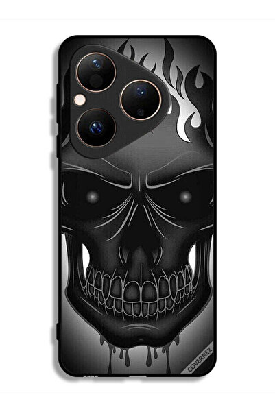Covernex غطاء حماية بتصميم جمجمة لهاتف هواوي بيورا 80