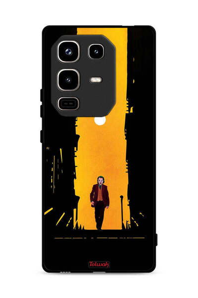 Tolwak غطاء حماية لهاتف Infinix Note 50 Pro 4G بتصميم جوكر، عمل فني رقمي تجريدي