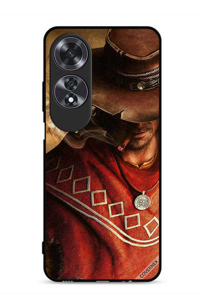 Covernex Oppo A60 Protective Case Cover Stylish Hat Man