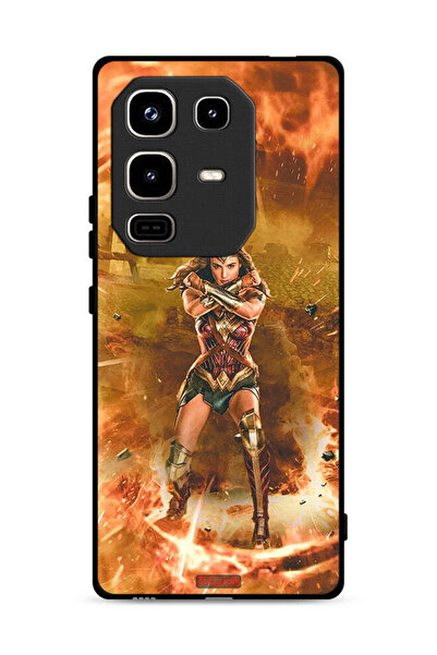 Tolwak غطاء حماية لجهاز Infinix Note 50 Pro 4G بتصميم Wonder Women