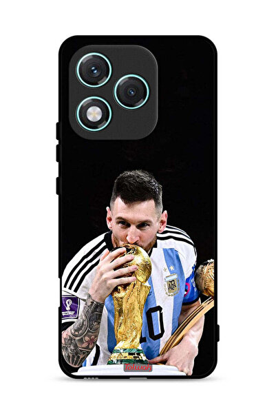 Tolwak غطاء حماية لهاتف Honor 400 Lite بتصميم ميسي