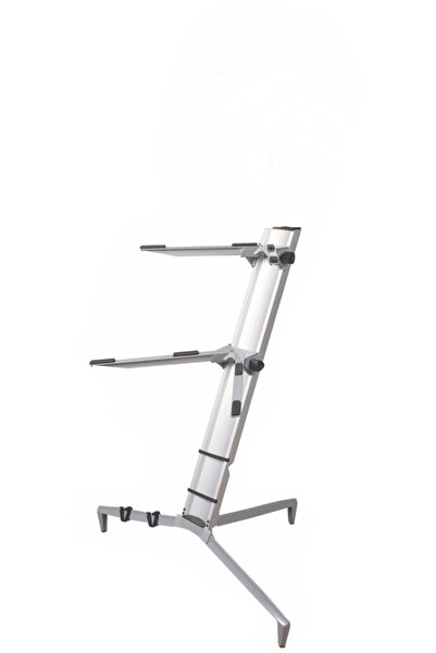 Lucetta ks-200bk ( siyah renk ) 2 katlı çantalı ithal profesyonel org sehpası