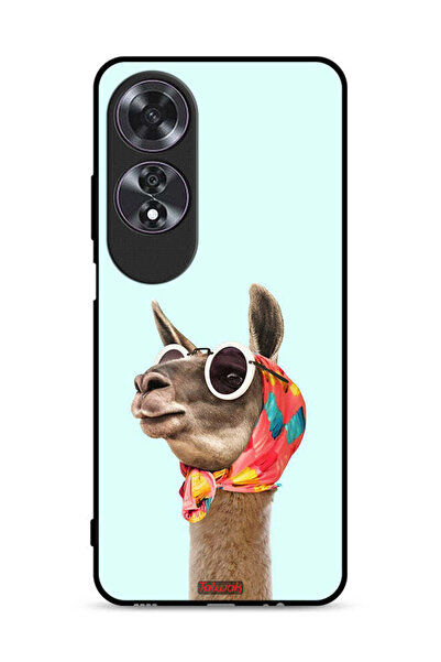 Tolwak غطاء حماية لهاتف Oppo A60، جمل أنيق ولطيف