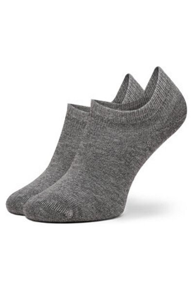 Tommy Hilfiger Unisex Kids 2-Pair Low-Top Socks Set 301390 Gray