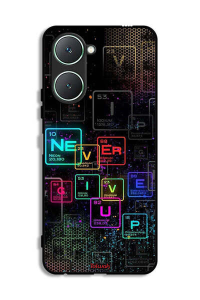 Tolwak Vivo Y18i 4G Protective Case Cover Never Give Up Art