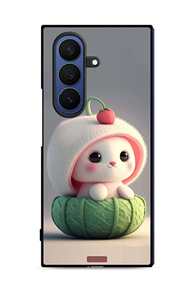 Tolwak غطاء حماية لهاتف سامسونج جالاكسي زد فولد 7 - أرنب صغير لطيف