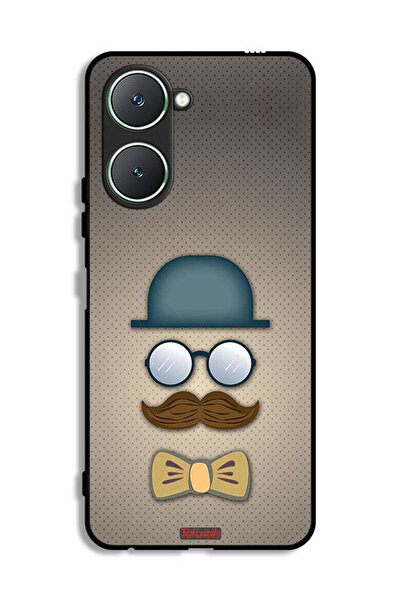 Tolwak غطاء حماية لهاتف Vivo Y18i 4G برسومات رأس الرجل