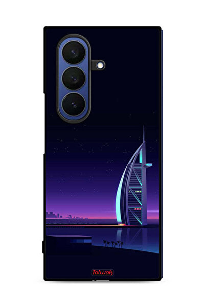 Tolwak غطاء حماية لهاتف سامسونج جالاكسي زد فولد 7 - فن برج العرب الرقمي