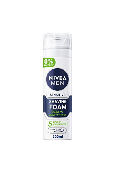 NIVEA Men Shaving Foam for Sensitive Skin , 200ml