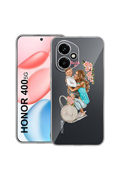 bestcase Carcasă transparentă din silicon pentru Honor 400, Viața de mamă cu ...