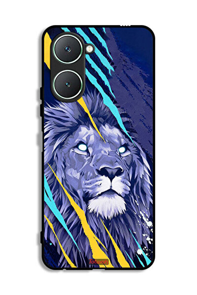 Tolwak غطاء حماية لهاتف Vivo Y18i 4G بتصميم الأسد الملك