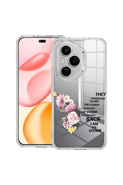 bestcase Clear Silicon Case For Honor 400 Pro, Eu Sunt Furtuna, 2036424 T 1848