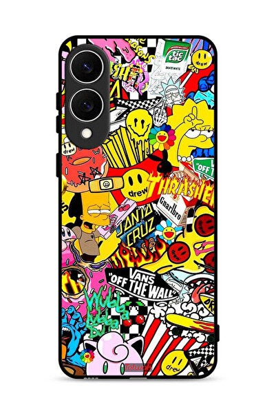 Tolwak غطاء حماية لهاتف Samsung Galaxy S25 Edge Off The Wall