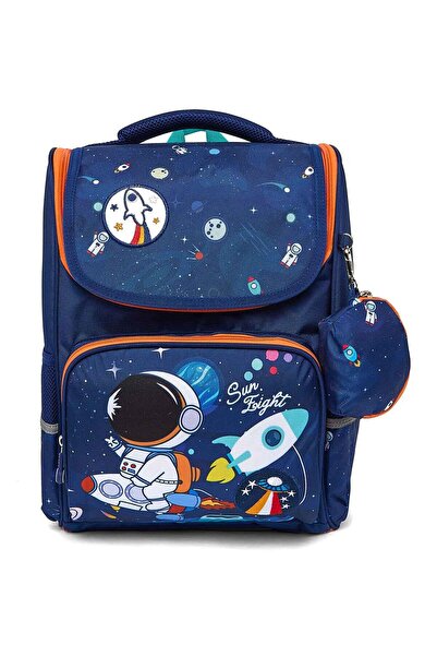 R&B حقيبة ظهر زرقاء داكنة للأولاد