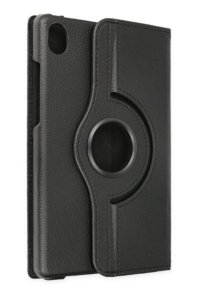 CepteToptan Myt09 Lenovo Tab M8 Case 360 Tablet Leather Case - Black