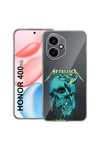 bestcase Διάφανη θήκη σιλικόνης για Honor 400, Metallica Tagila, 2036423 T 1890