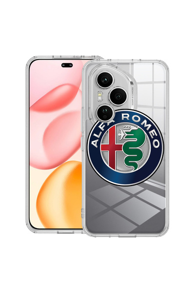 bestcase Carcasă transparentă din silicon pentru Honor 400 Pro, Alfa Romeo, 2...