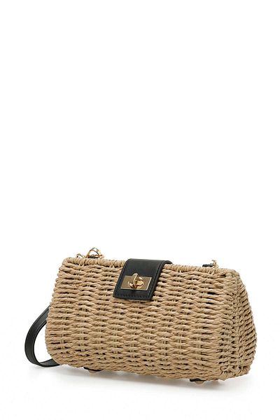 Butigo Wicker Box Cprz 5Fx Sand Women's Crossbody Bag