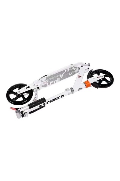 rexa Two-Wheeler Adjustable Kick Scooter – White