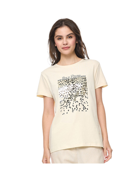 R&B تي شيرت WB برقبة دائرية وجذابة، مقاس 8-18