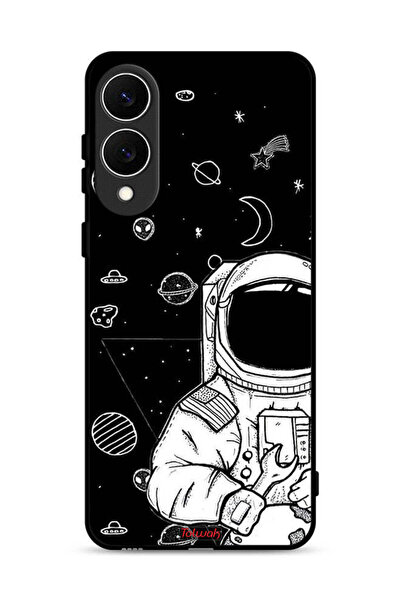 Tolwak غطاء حماية لهاتف Samsung Galaxy S25 Edge بتصميم رائد فضاء